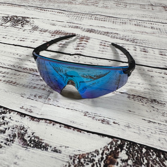 NEW Oakley Encoder Sapphire Prizm Lenses w/ Matte Black Frame Men’s Sunglasses - Picture 4 of 6